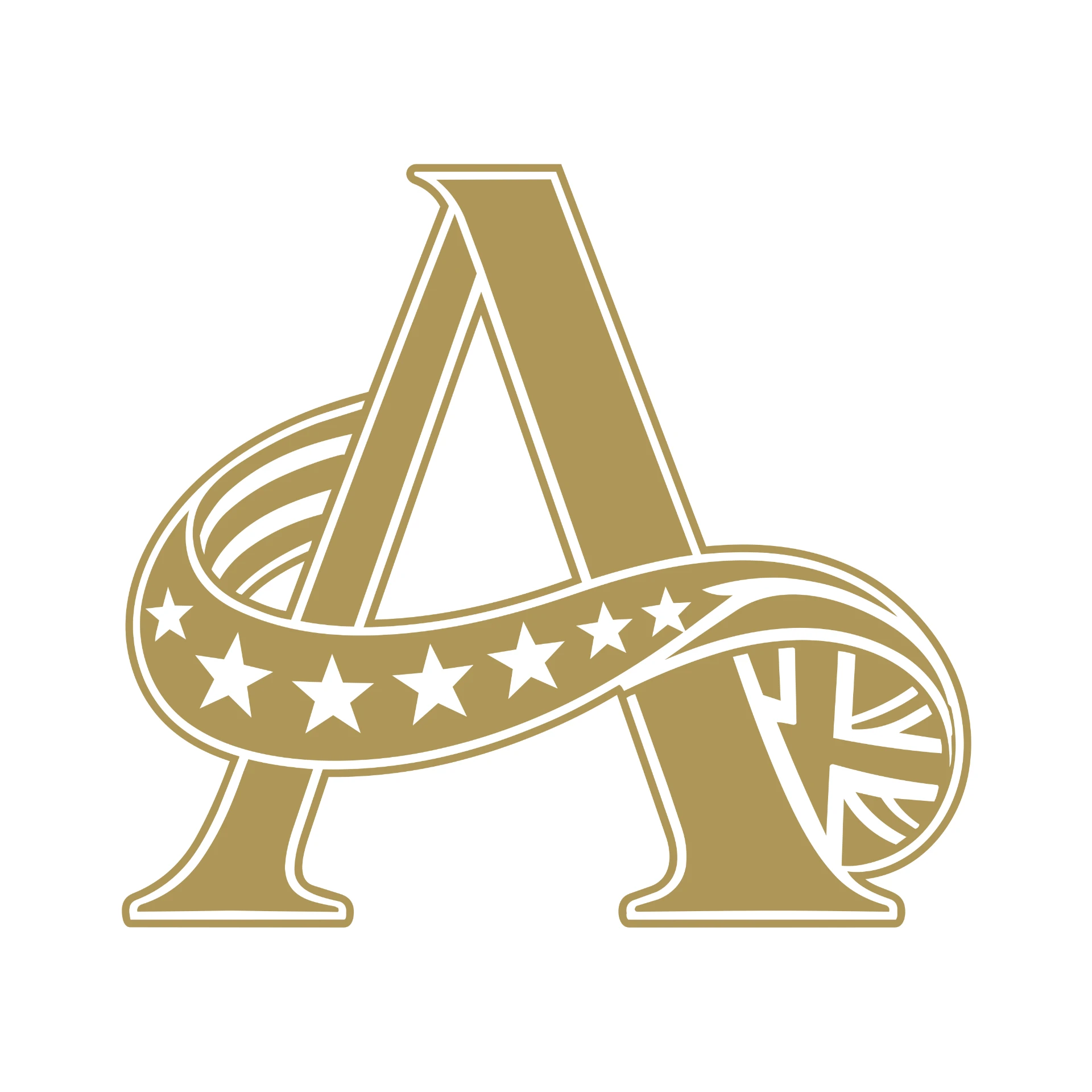 Monogram — gold (official single-colour)